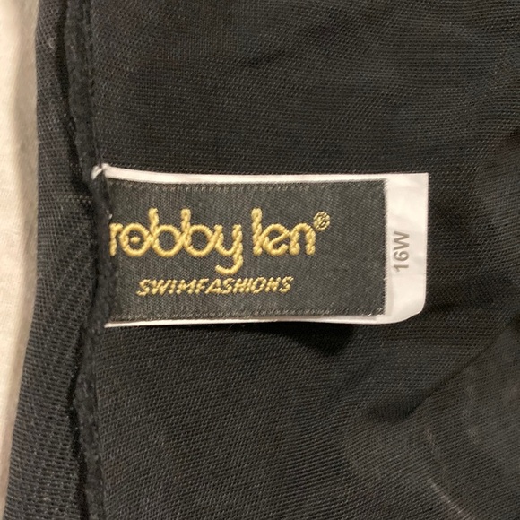 Robbie Len Colorful Tropical Print Women's One Piece Swimsuit - Picture 9 of 12